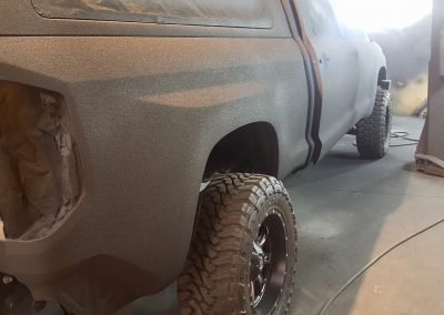Toyota Tundra with protective coating applied.