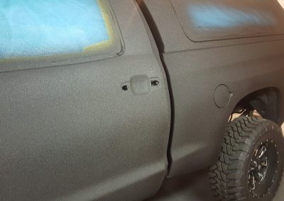 Toyota Tundra with protective coating applied.