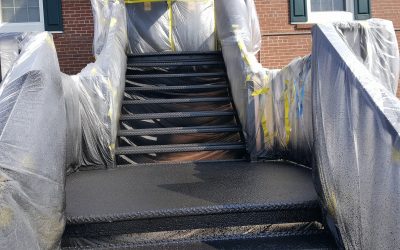 Protective Coating for Steps in Mooresville, NC