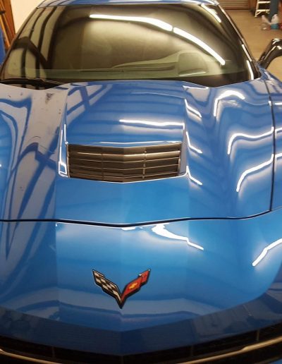 Chevrolet Corvette shining after a Ceramic Coating service.