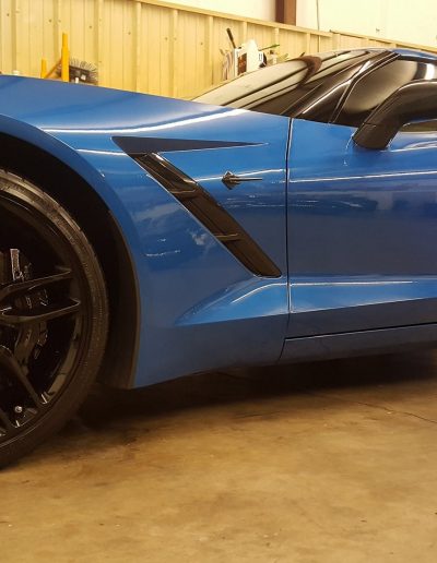 Chevrolet Corvette shining after a Ceramic Coating service.
